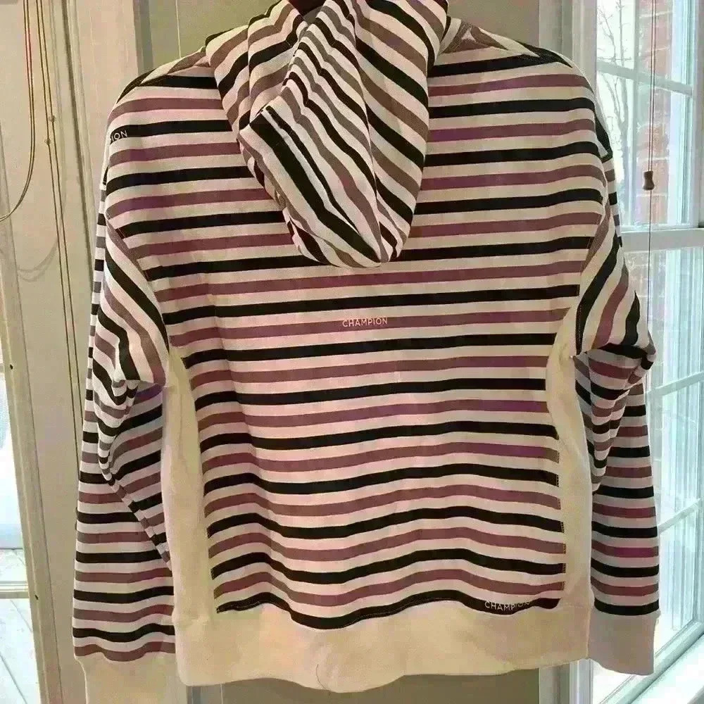 NWT Champion Women’s Reverse Weave All-Over Print Hoodie, Medium - Picture 10 of 15
